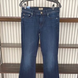 Mother Dark Denim Flares